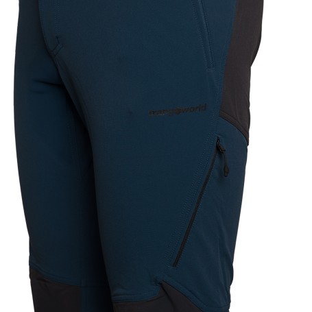 Calças compridas Trangoworld Rovek V02 Azul escuro/Preto