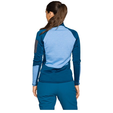 PULLOVER Trangoworld BRENTA AZUL CLARO/AZUL ESCURO
