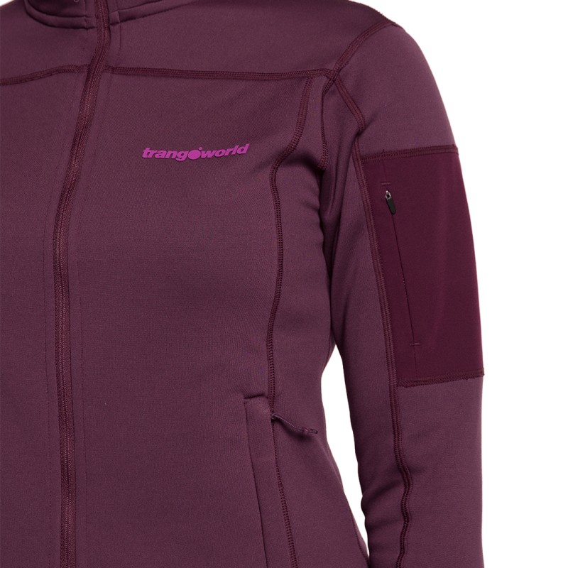 JAQUETA Trangoworld WOOMBA ROXO