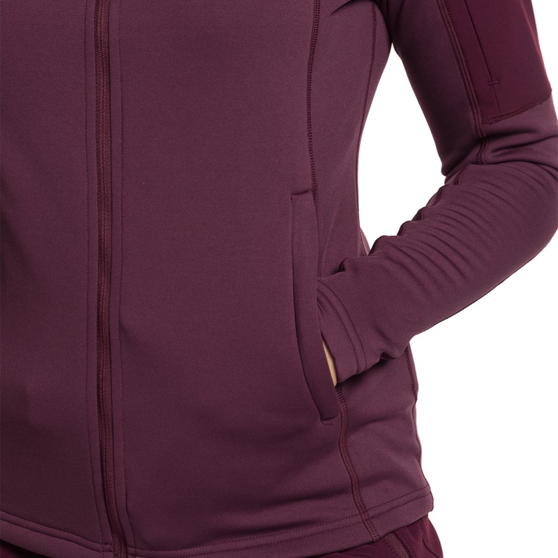 JAQUETA Trangoworld WOOMBA ROXO