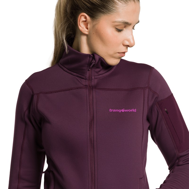 JAQUETA Trangoworld WOOMBA ROXO