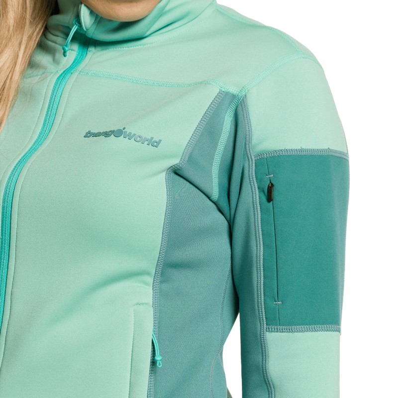 Trangoworld WOOMBA JACKET ÁGUA/ÁGUA ESCURA