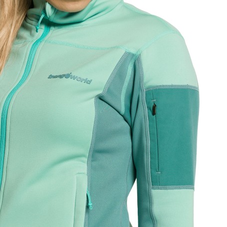 Trangoworld WOOMBA JACKET ÁGUA/ÁGUA ESCURA