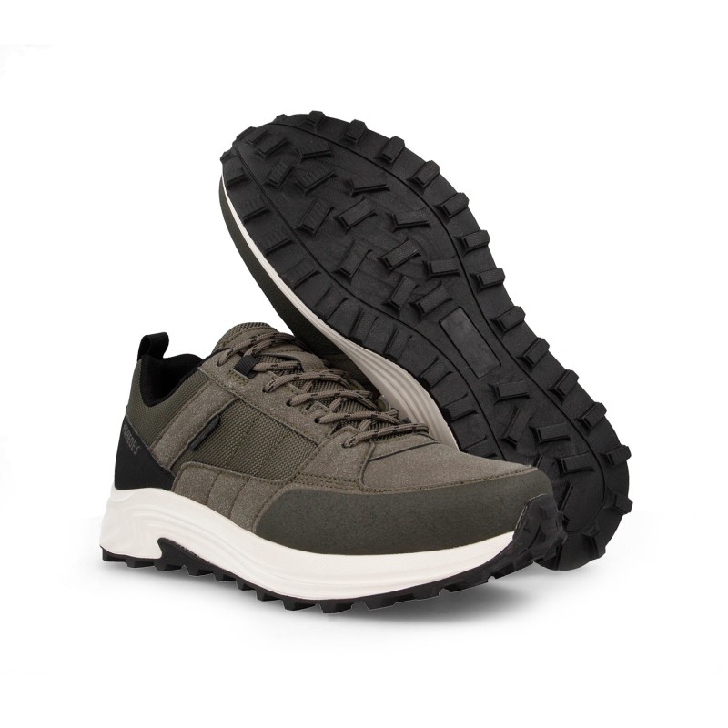 Sapatos de trekking masculinos Paredes Albalat Khaki