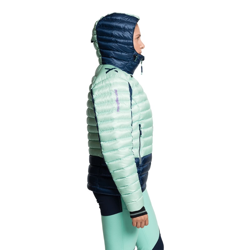 JAQUETA Trangoworld TRX2 800 WM EVO AZUL CLARO/MARINHO