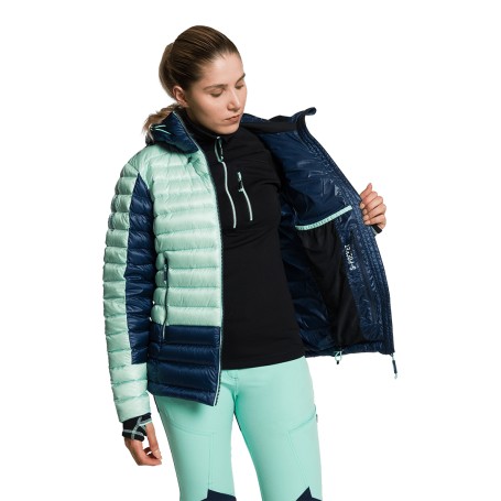 JAQUETA Trangoworld TRX2 800 WM EVO AZUL CLARO/MARINHO