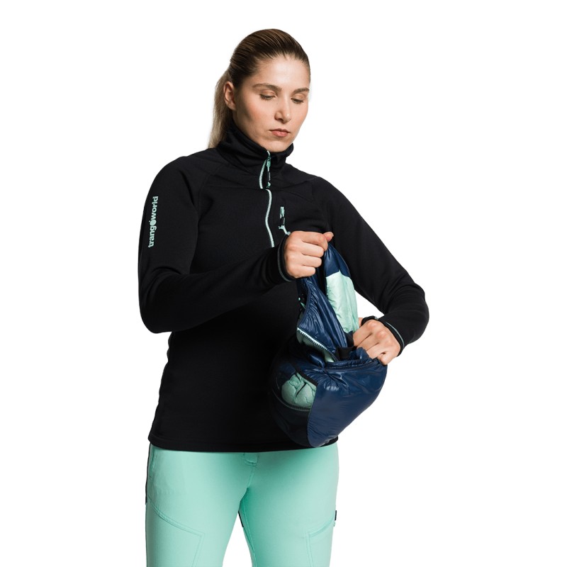 JAQUETA Trangoworld TRX2 800 WM EVO AZUL CLARO/MARINHO