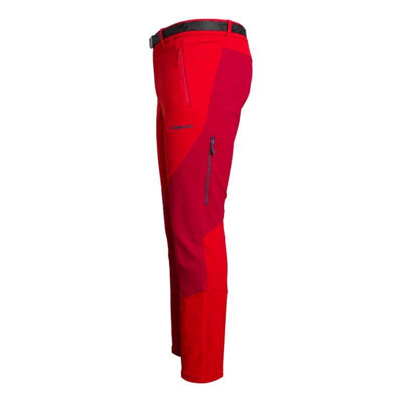 Calças compridas Trangoworld em Grisons Extreme Red/Dark Red