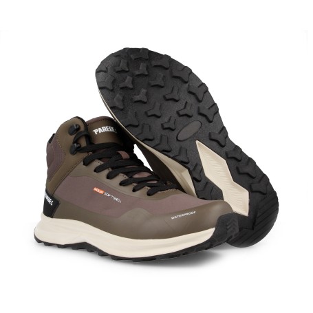 Botas de trekking masculinas Paredes Ayllón marrom