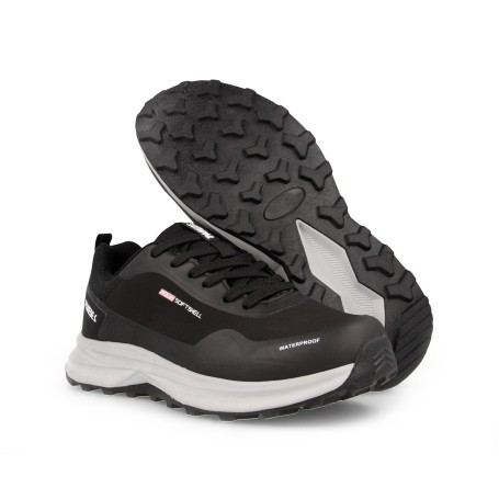 Calçado de trekking Paredes Loriguilla preto para mulher
