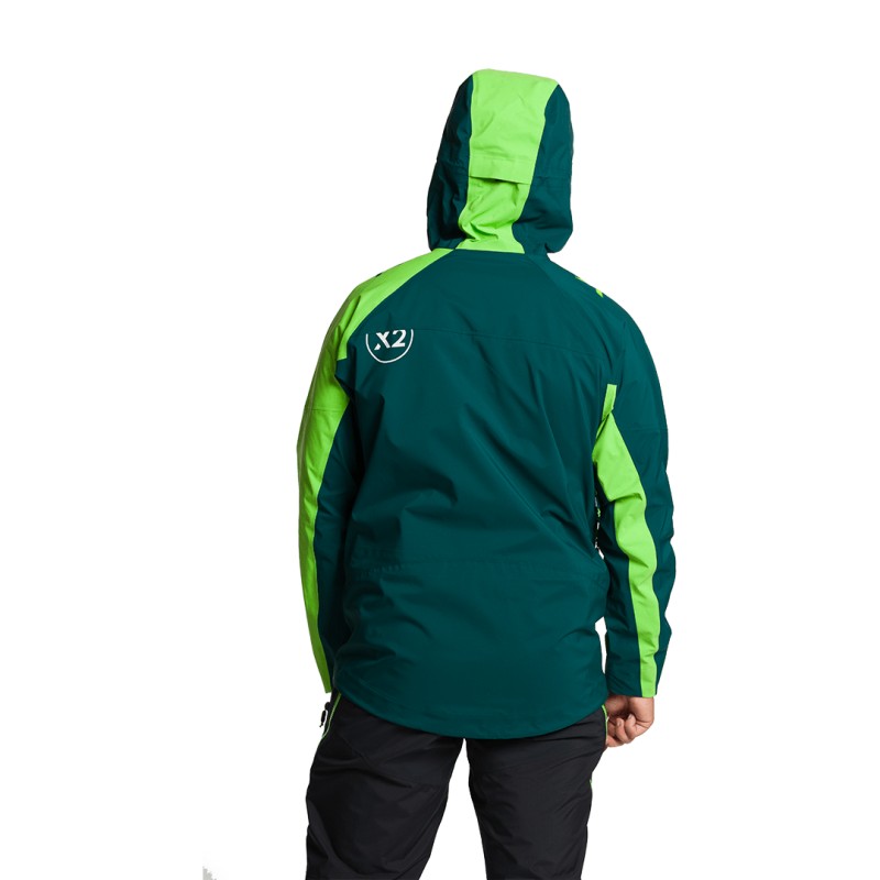 JAQUETA Trangoworld TRX2 SHELL EVO VERDE ESCURO/VERDE