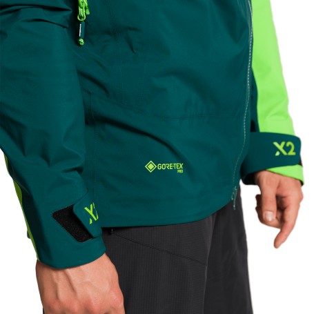 JAQUETA Trangoworld TRX2 SHELL EVO VERDE ESCURO/VERDE