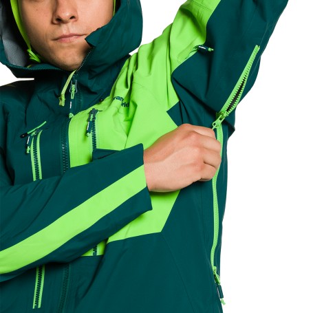 JAQUETA Trangoworld TRX2 SHELL EVO VERDE ESCURO/VERDE