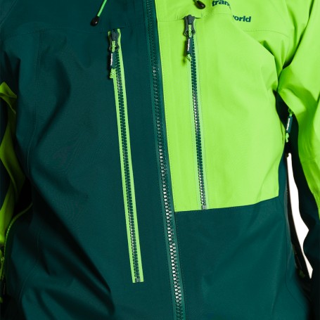 JAQUETA Trangoworld TRX2 SHELL EVO VERDE ESCURO/VERDE