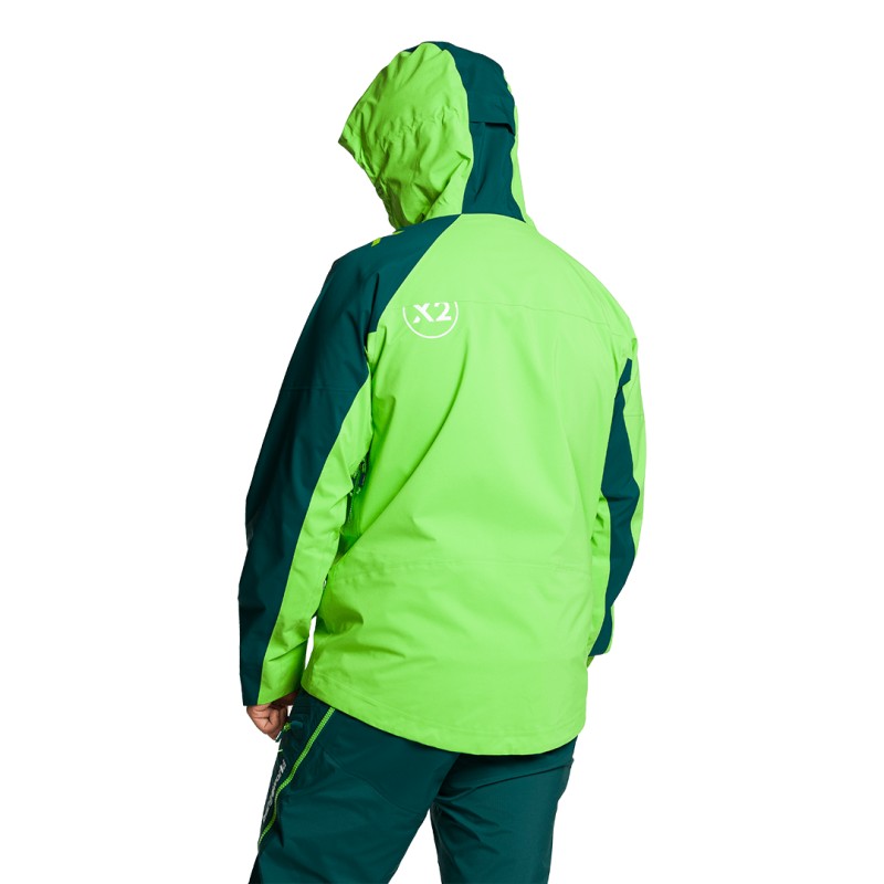 JAQUETA Trangoworld TRX2 SHELL EVO VERDE/VERDE ESCURO