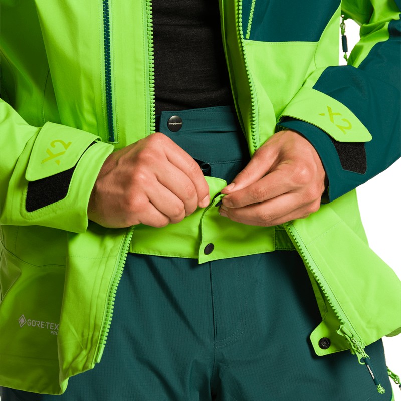 JAQUETA Trangoworld TRX2 SHELL EVO VERDE/VERDE ESCURO