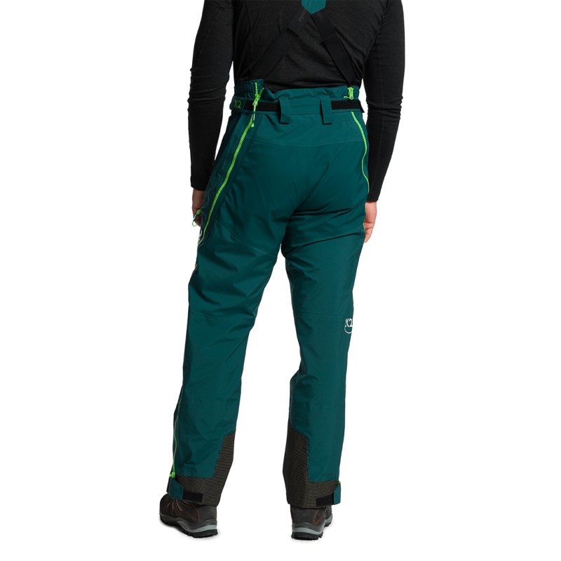 Calça comprida Trangoworld TRX2 SHELL EVO verde escuro