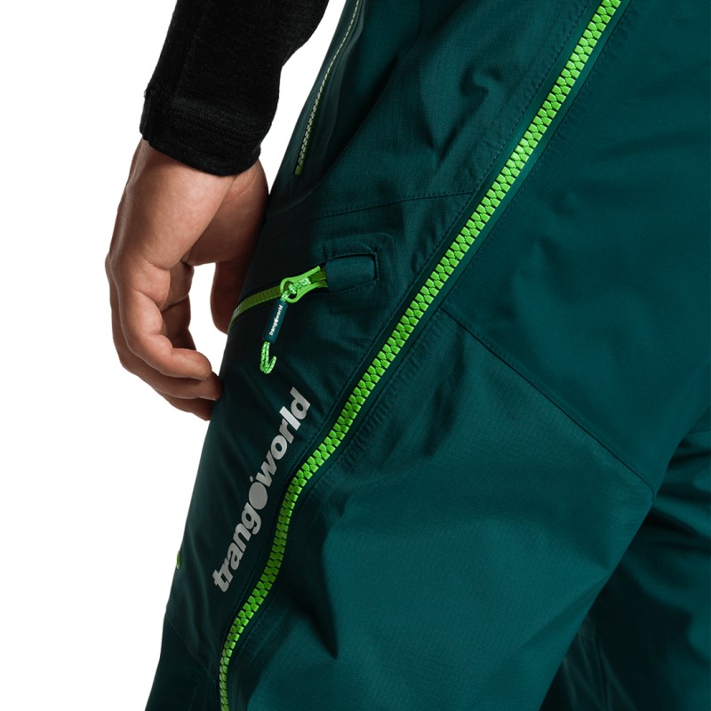 Calça comprida Trangoworld TRX2 SHELL EVO verde escuro