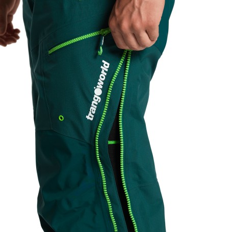 Calça comprida Trangoworld TRX2 SHELL EVO verde escuro