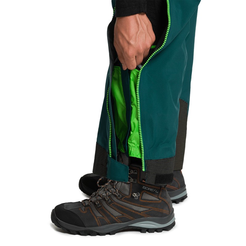 Calça comprida Trangoworld TRX2 SHELL EVO verde escuro