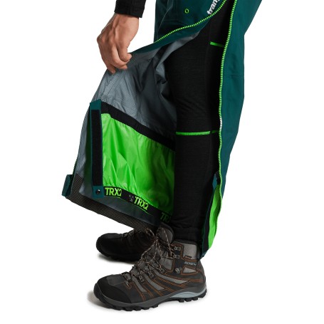 Calça comprida Trangoworld TRX2 SHELL EVO verde escuro