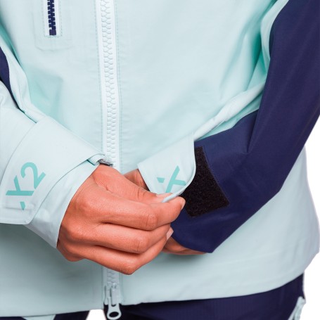 JAQUETA Trangoworld TRX2 SHELL WM EVO AZUL CLARO/MARINHO