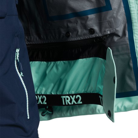 JAQUETA Trangoworld TRX2 SHELL WM EVO AZUL CLARO/MARINHO