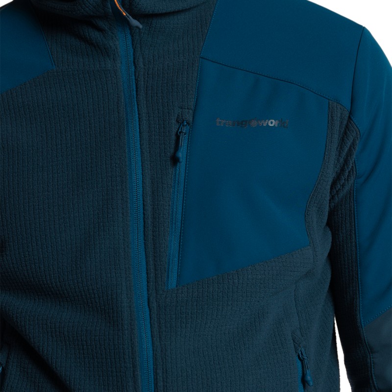Trangoworld JAQUETA GUILIN AZUL ESCURO/AZUL