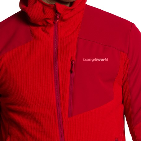 Trangoworld CHAQUETA GUILIN ROJO/ROJO OSCURO