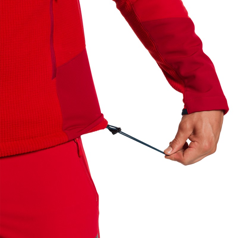 Trangoworld CHAQUETA GUILIN ROJO/ROJO OSCURO