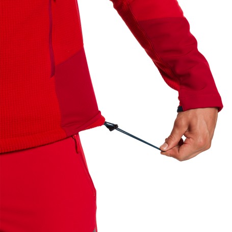 Trangoworld CHAQUETA GUILIN ROJO/ROJO OSCURO