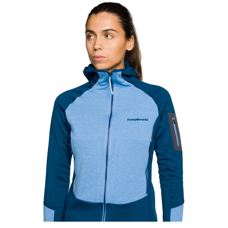 Jaqueta Trangoworld Vosges Azul Claro/Azul Escuro