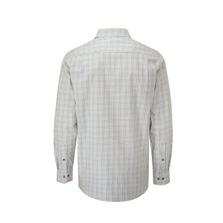 Camisa Oxford Azul Londres Tattersall Azul Marinho
