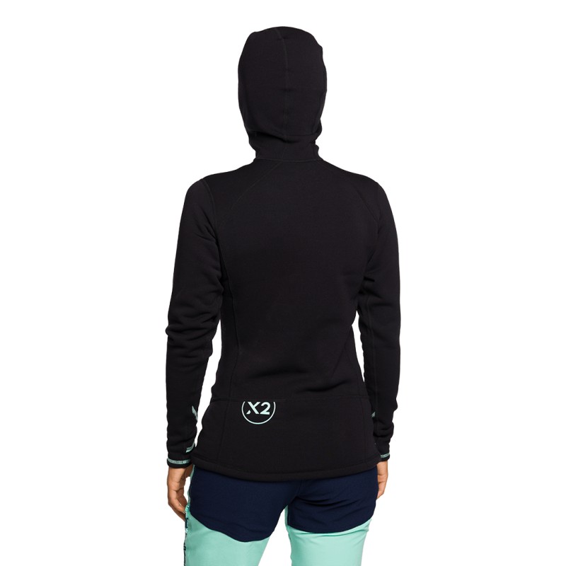 JAQUETA PRETA Trangoworld TRX2 STRETCH WM EVO