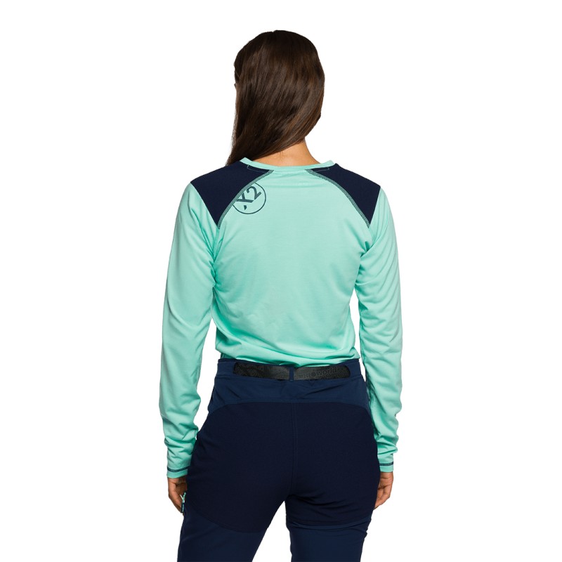 Camiseta Trangoworld TRX2 WM EVO LONGA AZUL