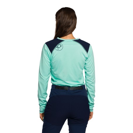 Camiseta Trangoworld TRX2 WM EVO LONGA AZUL