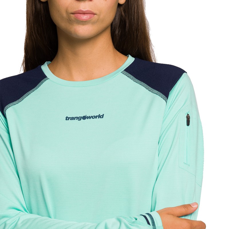 Camiseta Trangoworld TRX2 WM EVO LONGA AZUL