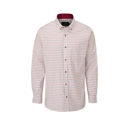 Camisa Oxford Blue Ghent Check Navy/Red Camisa Oxford Blue Ghent Check Navy/Red