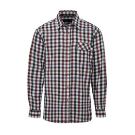 Camisa Oxford Blue County Check Wine