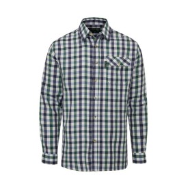 Camisa Oxford Blue County Check Green