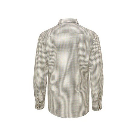 Camisa Oxford Azul Feminina London Tattersall Verde