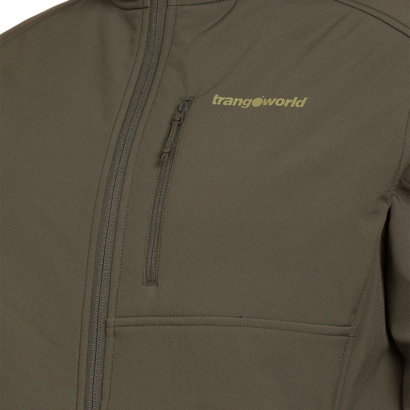 Trangoworld CHAQUETA LANARCE VERDE OSCURO
