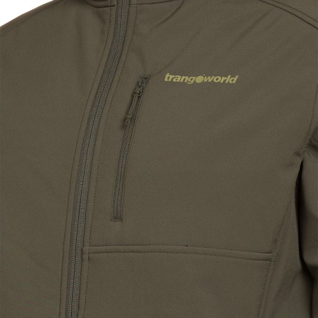 Trangoworld CHAQUETA LANARCE VERDE OSCURO