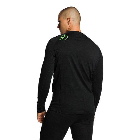 Trangoworld CAMISETA INTERIOR TRX2 WOOL EVO NEGRO