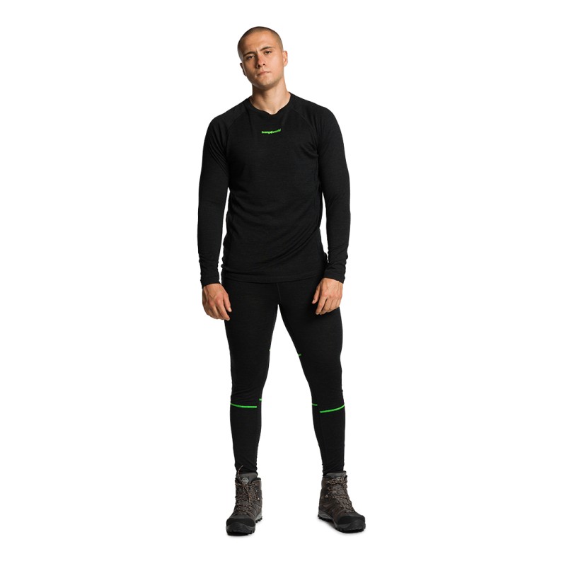 Trangoworld CAMISETA INTERIOR TRX2 WOOL EVO NEGRO