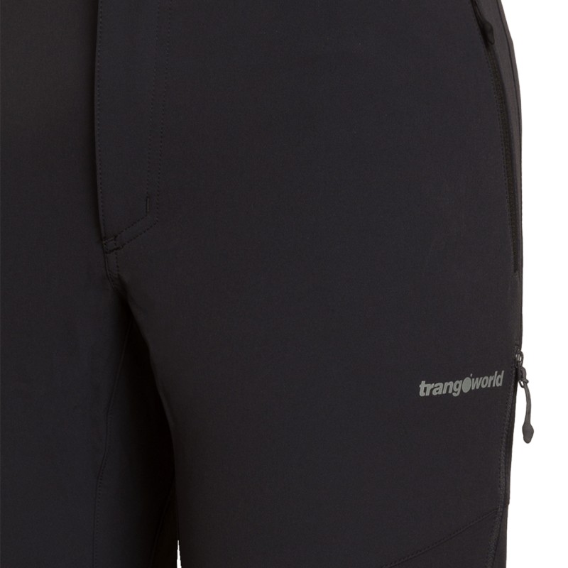 Calças compridas Trangoworld Linard em preto