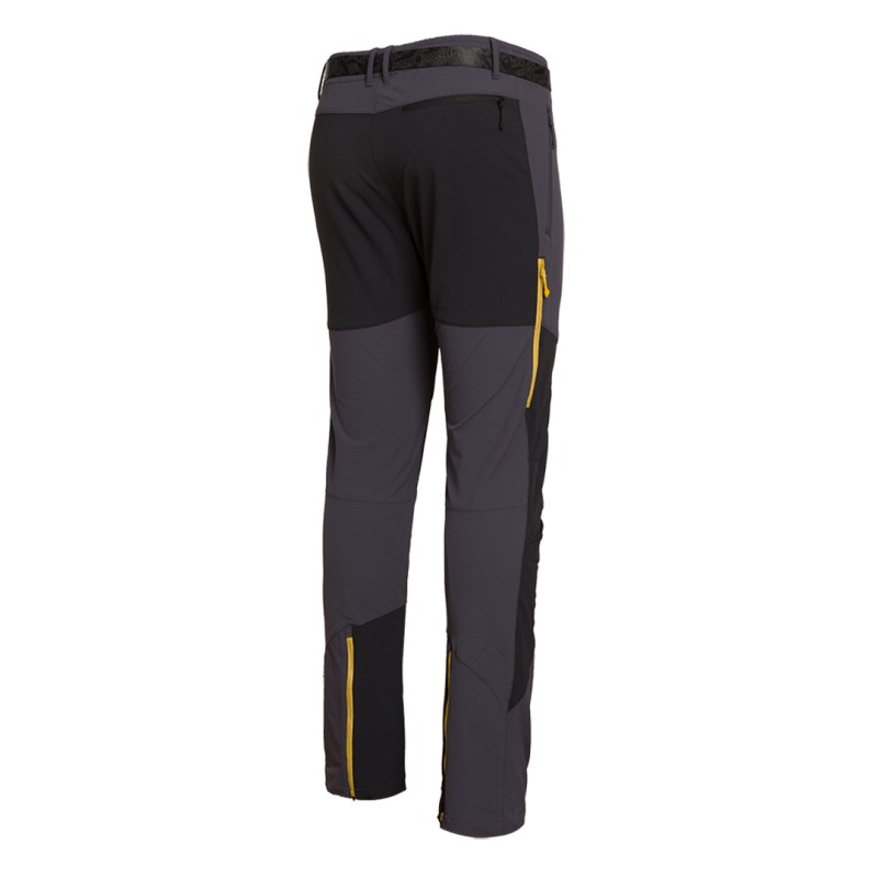 Trangoworld PANT. LARGO LINARD ANTRACITA/NEGRO