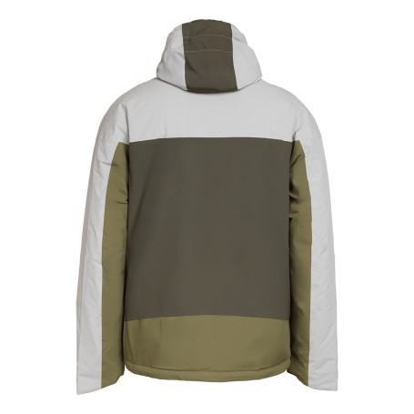 Trangoworld CHAQUETA GRANBY TERMIC BEIGE/VERDE OSCURO