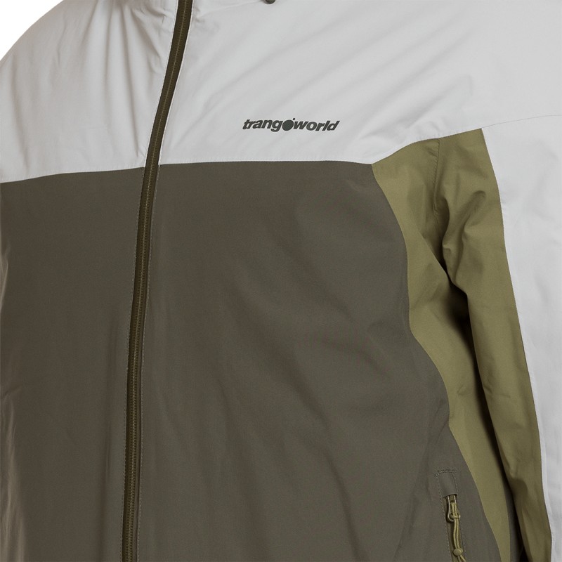 Trangoworld CHAQUETA GRANBY TERMIC BEIGE/VERDE OSCURO