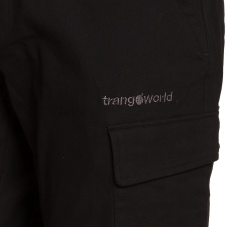 Trangoworld PANT. LARGO SETILES NEGRO